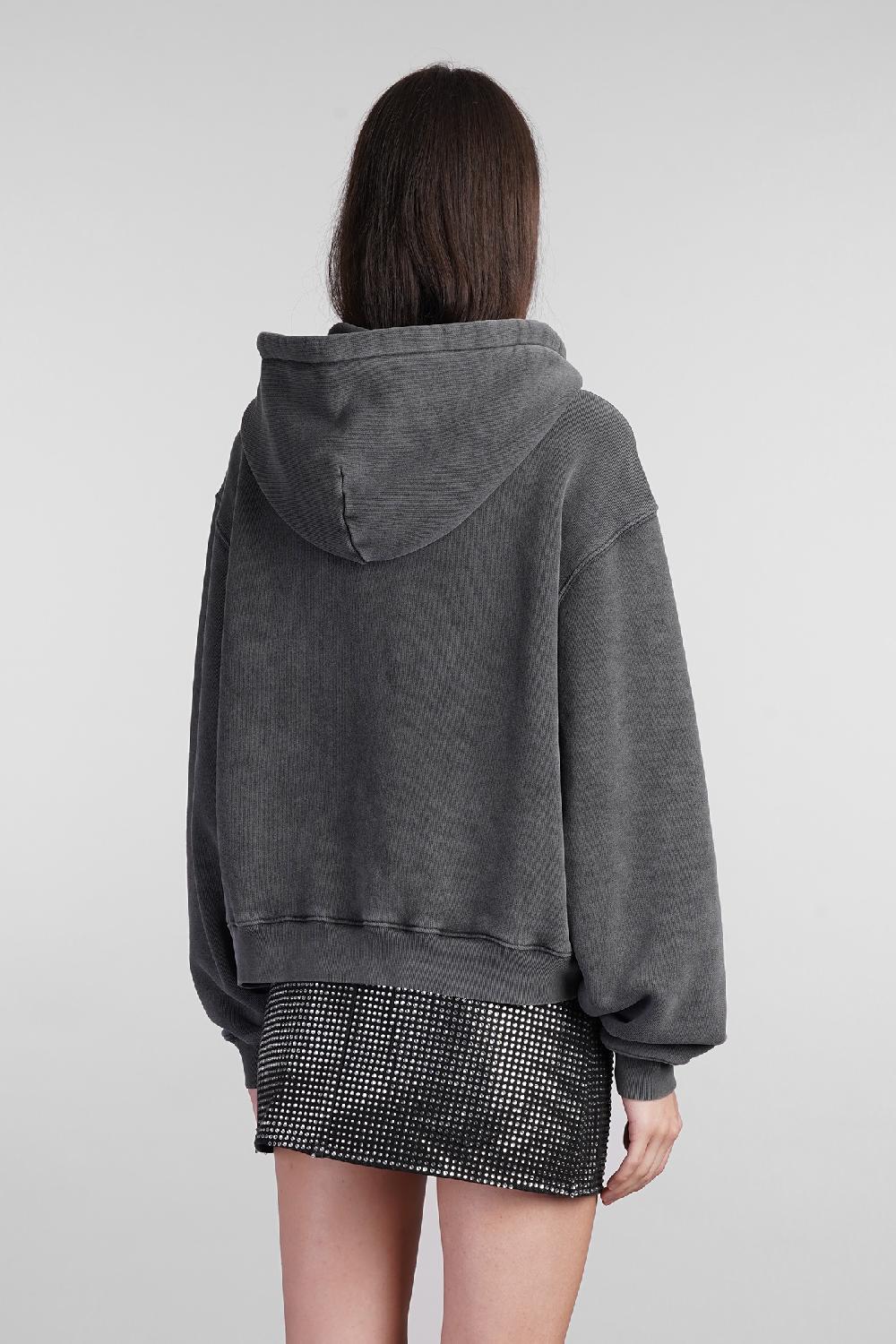 Deliberti Alexander Wang Felpa in cotone grigio cod. 408606 - Deliberti The Luxury Shopping Sottocosto