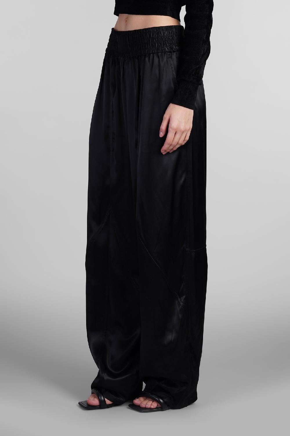 Deliberti Alexander Wang Pantalone in viscosa nera cod. 408658 - Deliberti The Luxury Shopping Convenienza