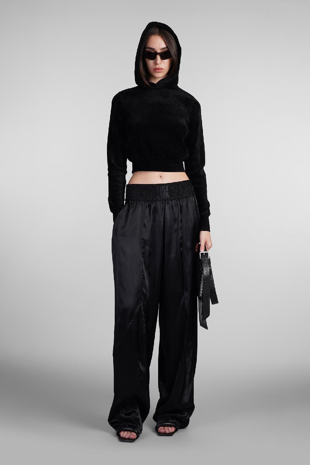 Deliberti Alexander Wang Felpa in cotone nero cod. 408607 - Deliberti The Luxury Shopping Novità