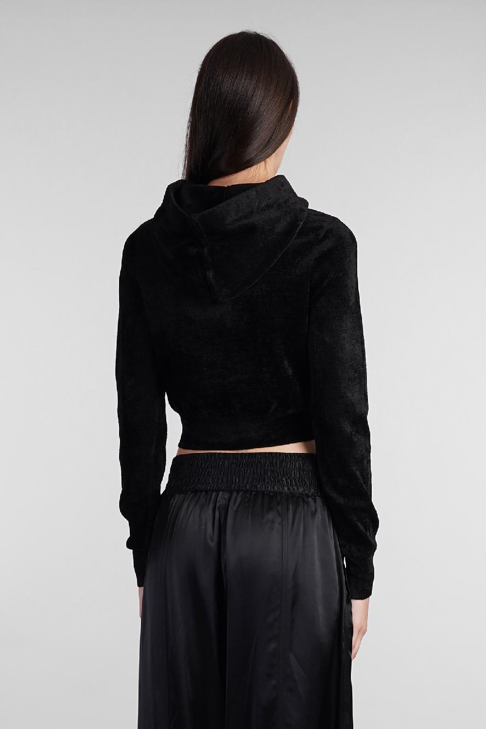 Deliberti Alexander Wang Felpa in cotone nero cod. 408607 - Deliberti The Luxury Shopping Novità