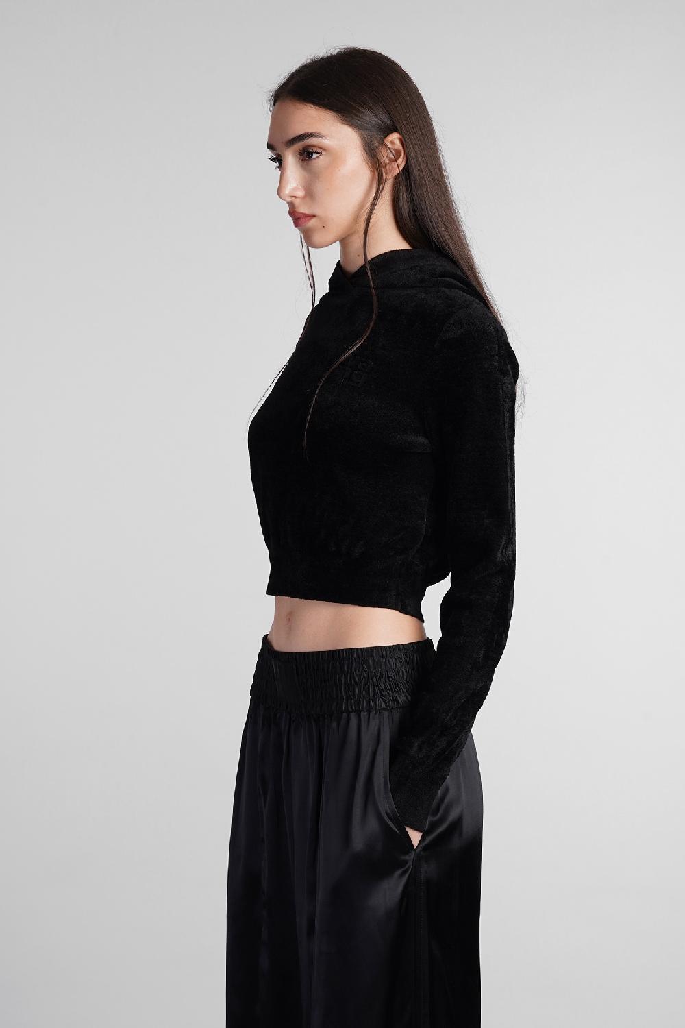 Deliberti Alexander Wang Felpa in cotone nero cod. 408607 - Deliberti The Luxury Shopping Novità