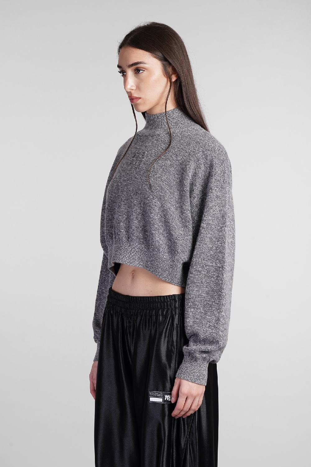 Deliberti Alexander Wang Maglia in cotone grigio cod. 408608 - Deliberti The Luxury Shopping Economico