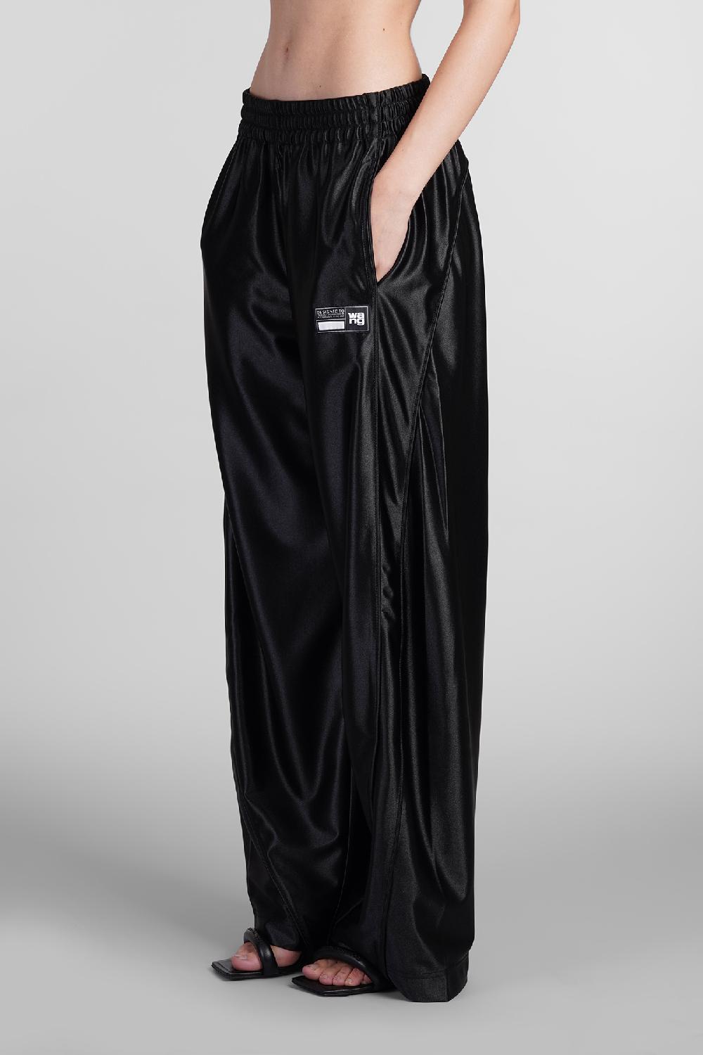 Deliberti Alexander Wang Pantalone in poliestere nero cod. 401754 - Deliberti The Luxury Shopping In Vendita