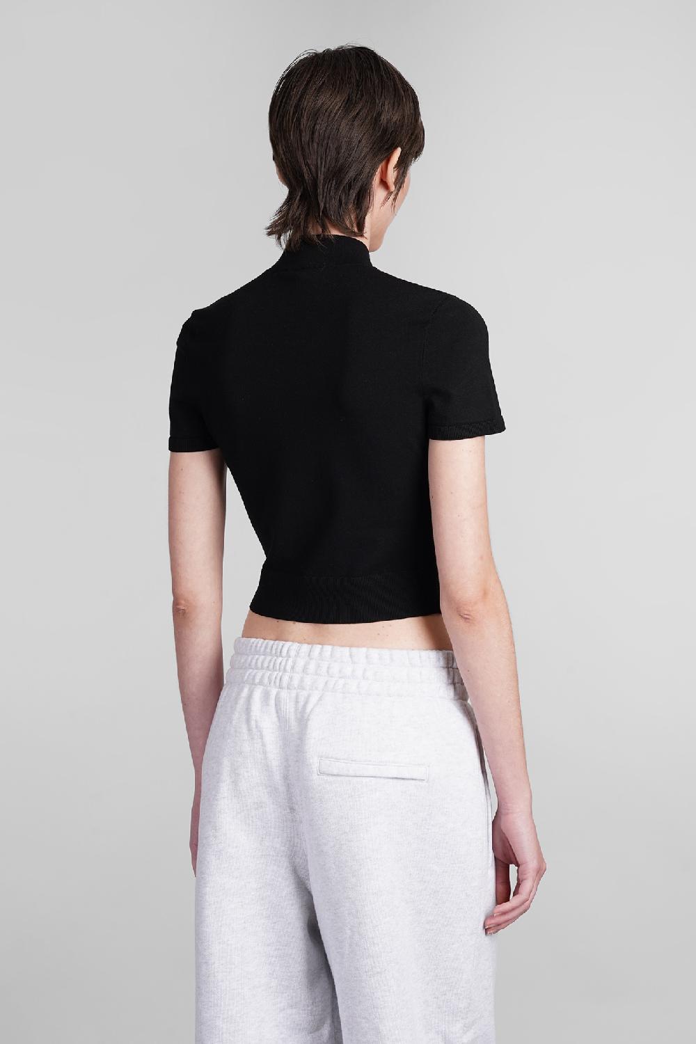 Deliberti Alexander Wang Topwear in viscosa nera cod. 401867 - Deliberti The Luxury Shopping Saldi