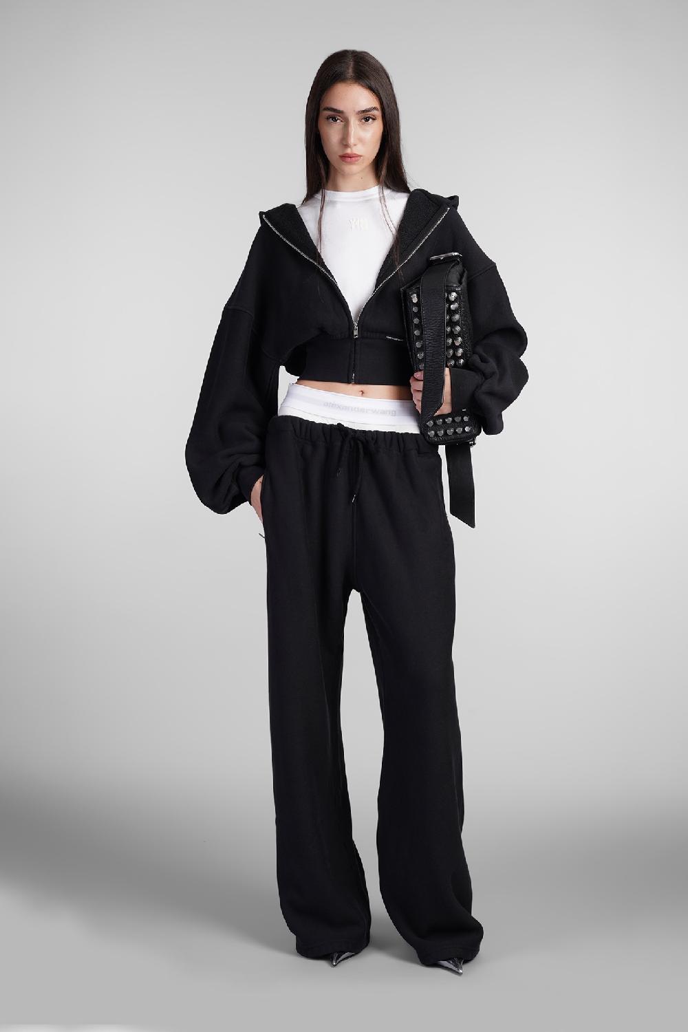 Deliberti Alexander Wang Felpa in cotone nero cod. 408602 - Deliberti The Luxury Shopping Hotsell