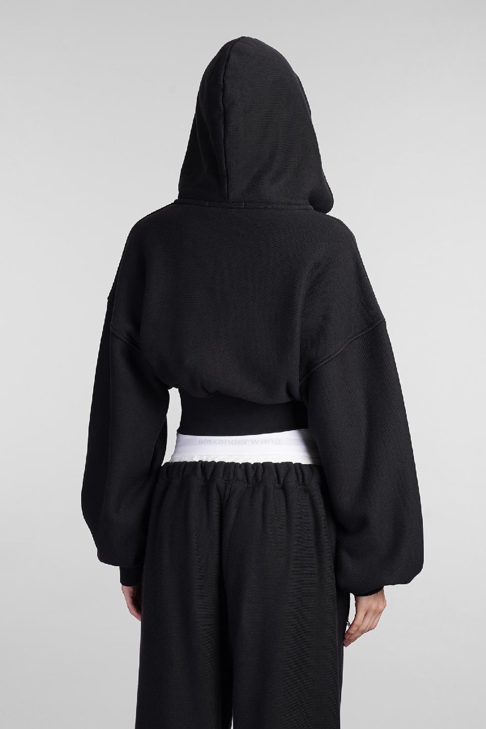 Deliberti Alexander Wang Felpa in cotone nero cod. 408602 - Deliberti The Luxury Shopping Hotsell