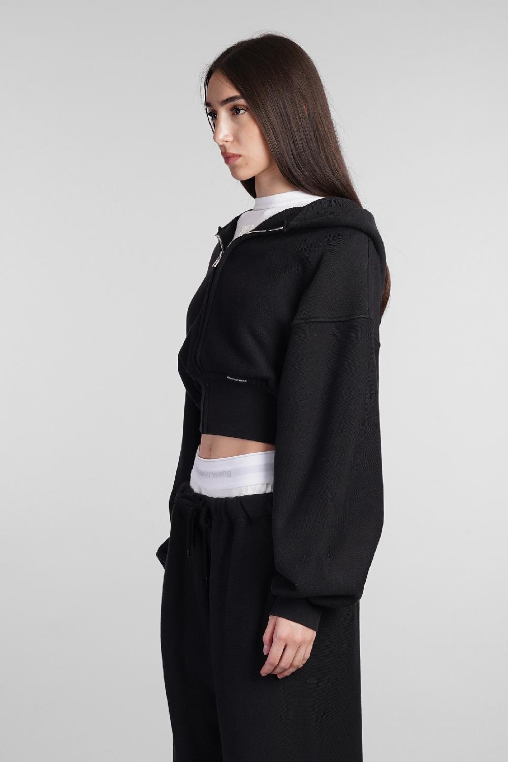 Deliberti Alexander Wang Felpa in cotone nero cod. 408602 - Deliberti The Luxury Shopping Hotsell