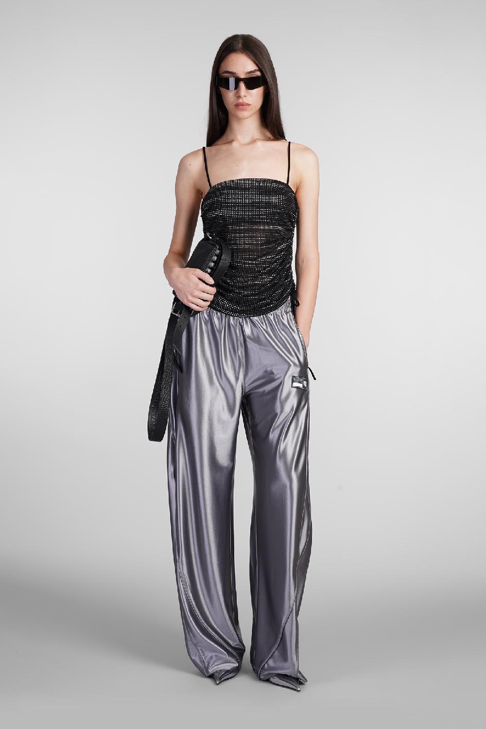 Deliberti Alexander Wang Pantalone in poliestere grigio cod. 408599 - Deliberti The Luxury Shopping Vendita Calda
