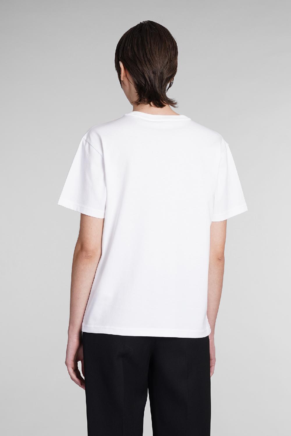 Deliberti Alexander Wang T-shirt in cotone bianco cod. 391818 - Deliberti The Luxury Shopping Saldi Di Fabbrica