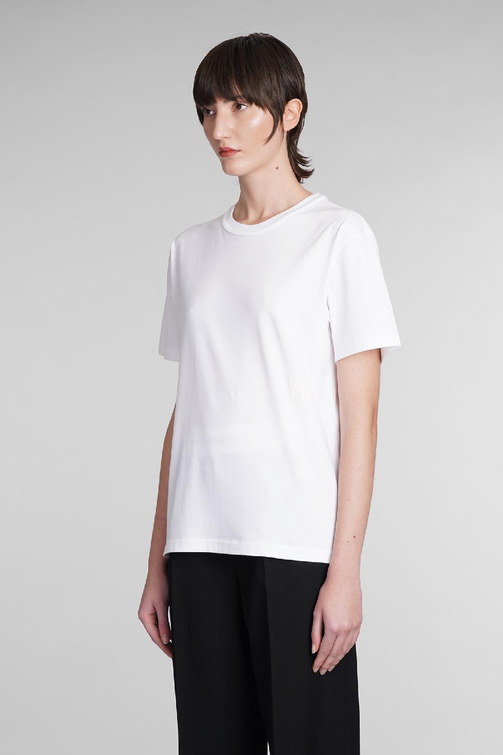 Deliberti Alexander Wang T-shirt in cotone bianco cod. 391818 - Deliberti The Luxury Shopping Saldi Di Fabbrica