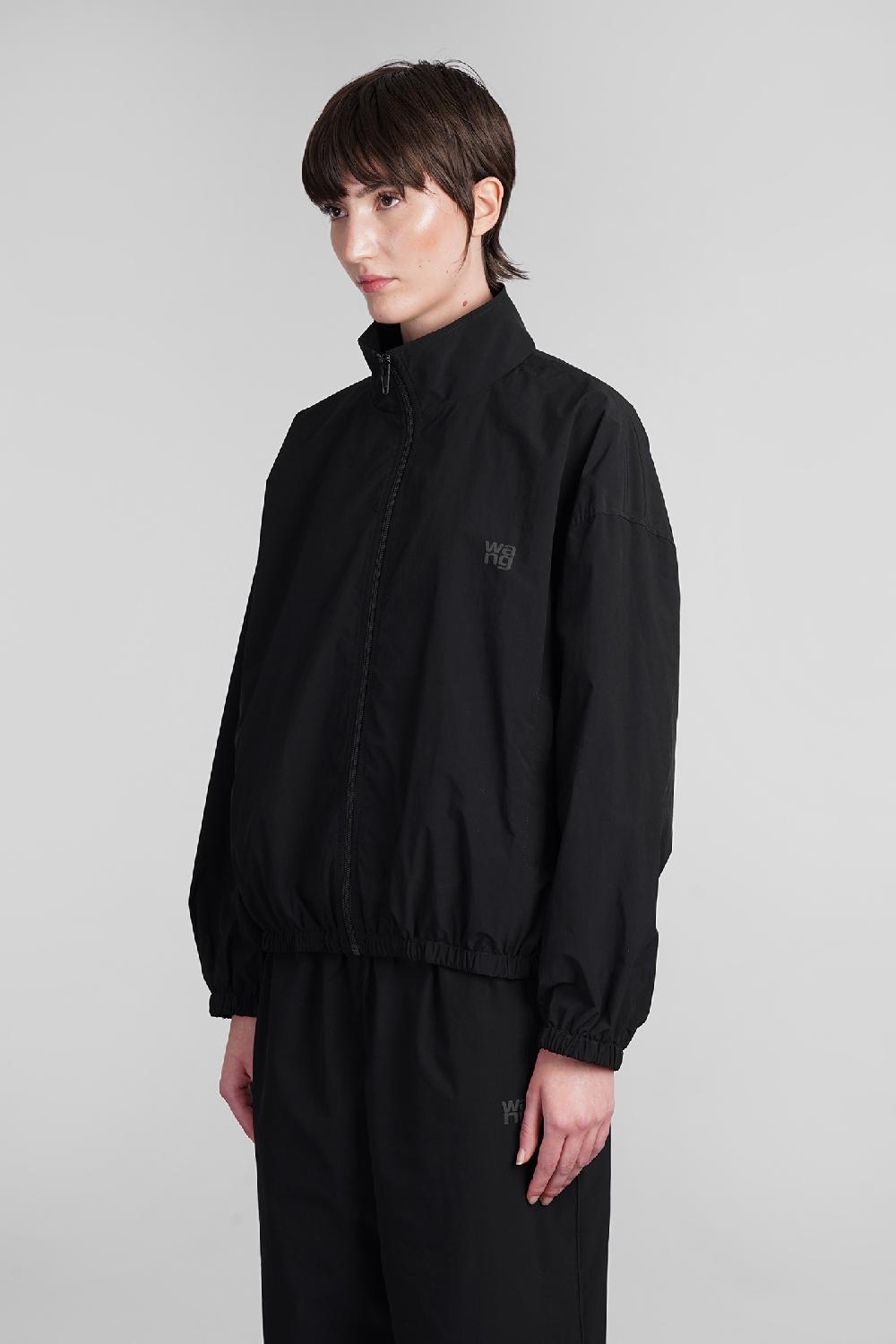 Deliberti Alexander Wang Giacca casual in poliestere nero cod. 401869 - Deliberti The Luxury Shopping In Saldo
