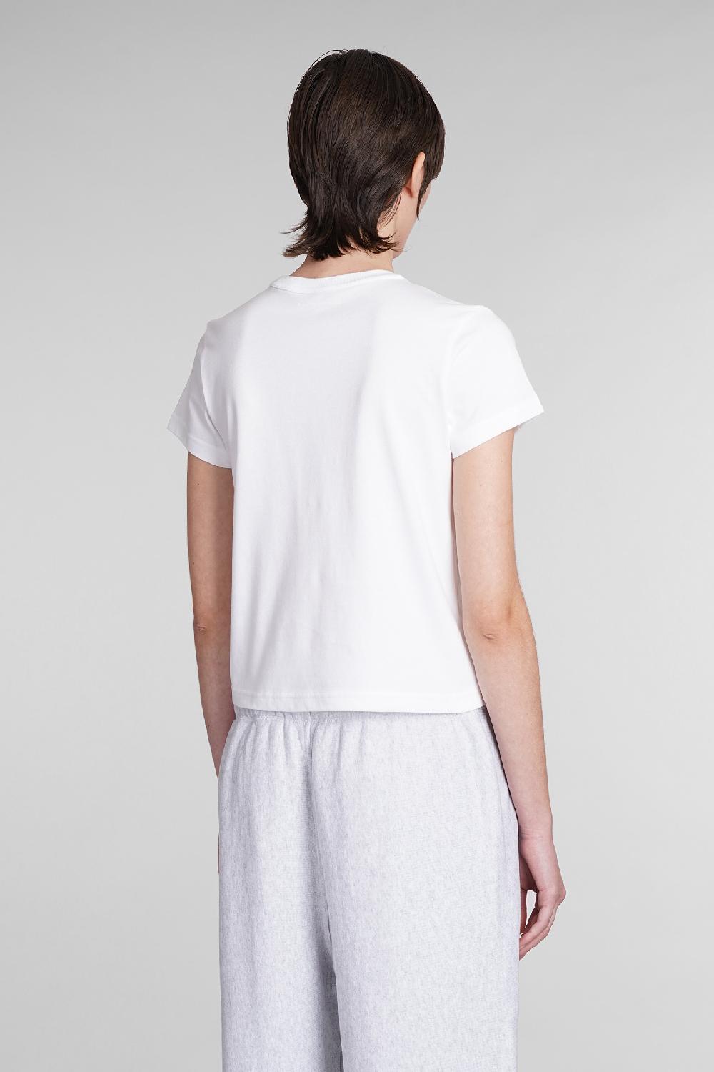 Deliberti Alexander Wang T-shirt in cotone bianco cod. 355570 - Deliberti The Luxury Shopping 2025