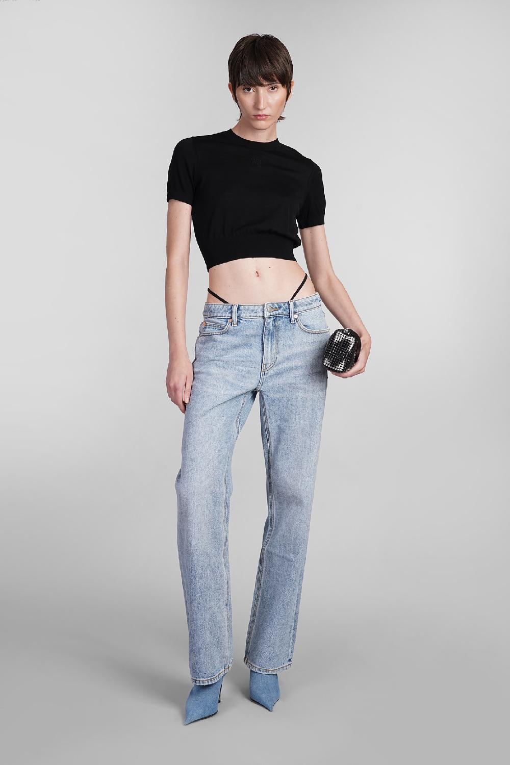 Deliberti Alexander Wang Topwear in lana nera cod. 401758 - Deliberti The Luxury Shopping In Linea