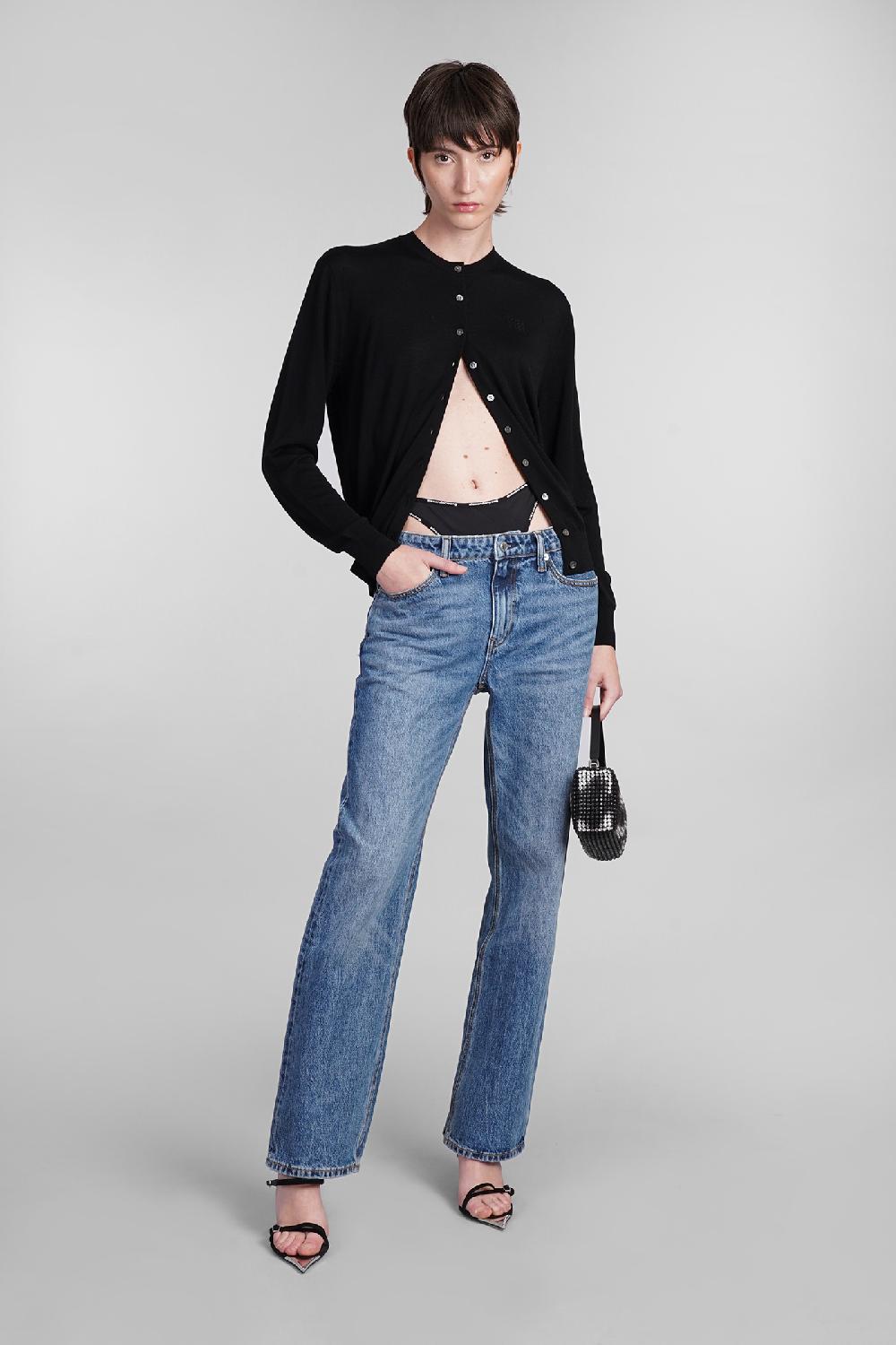 Deliberti Alexander Wang Jeans in cotone blu cod. 401871 - Deliberti The Luxury Shopping Vendita