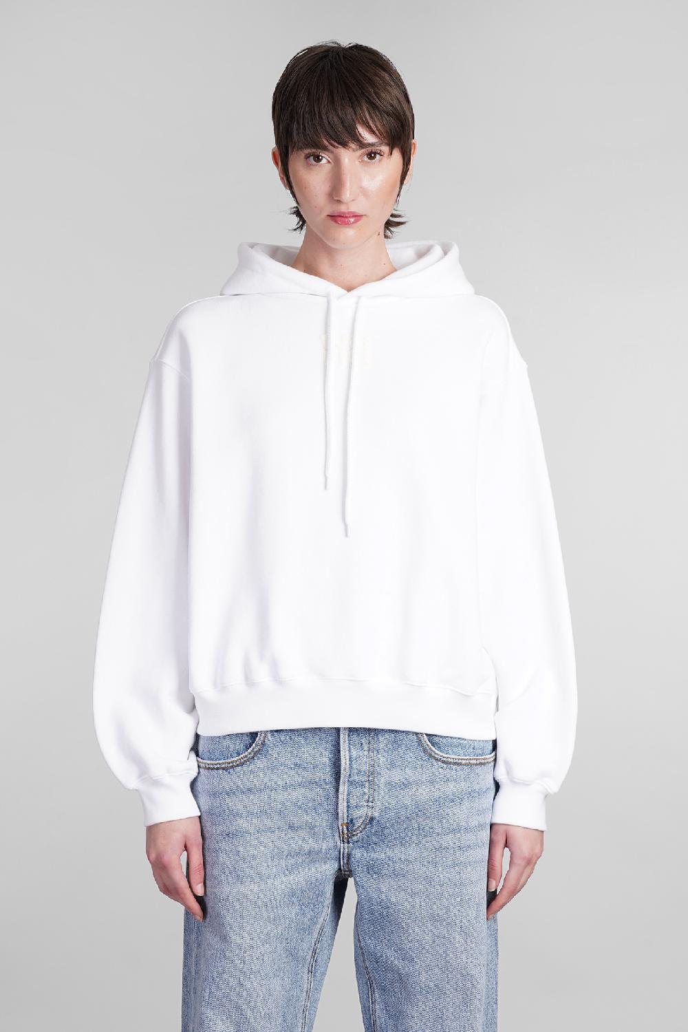 Deliberti Alexander Wang Felpa in cotone bianco cod. 401753 - Deliberti The Luxury Shopping