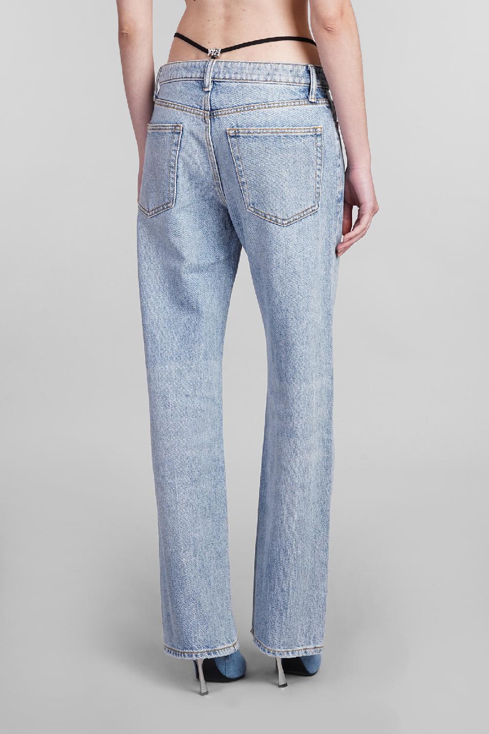 Deliberti Alexander Wang Jeans in cotone blu cod. 401873 - Deliberti The Luxury Shopping Negozi Online