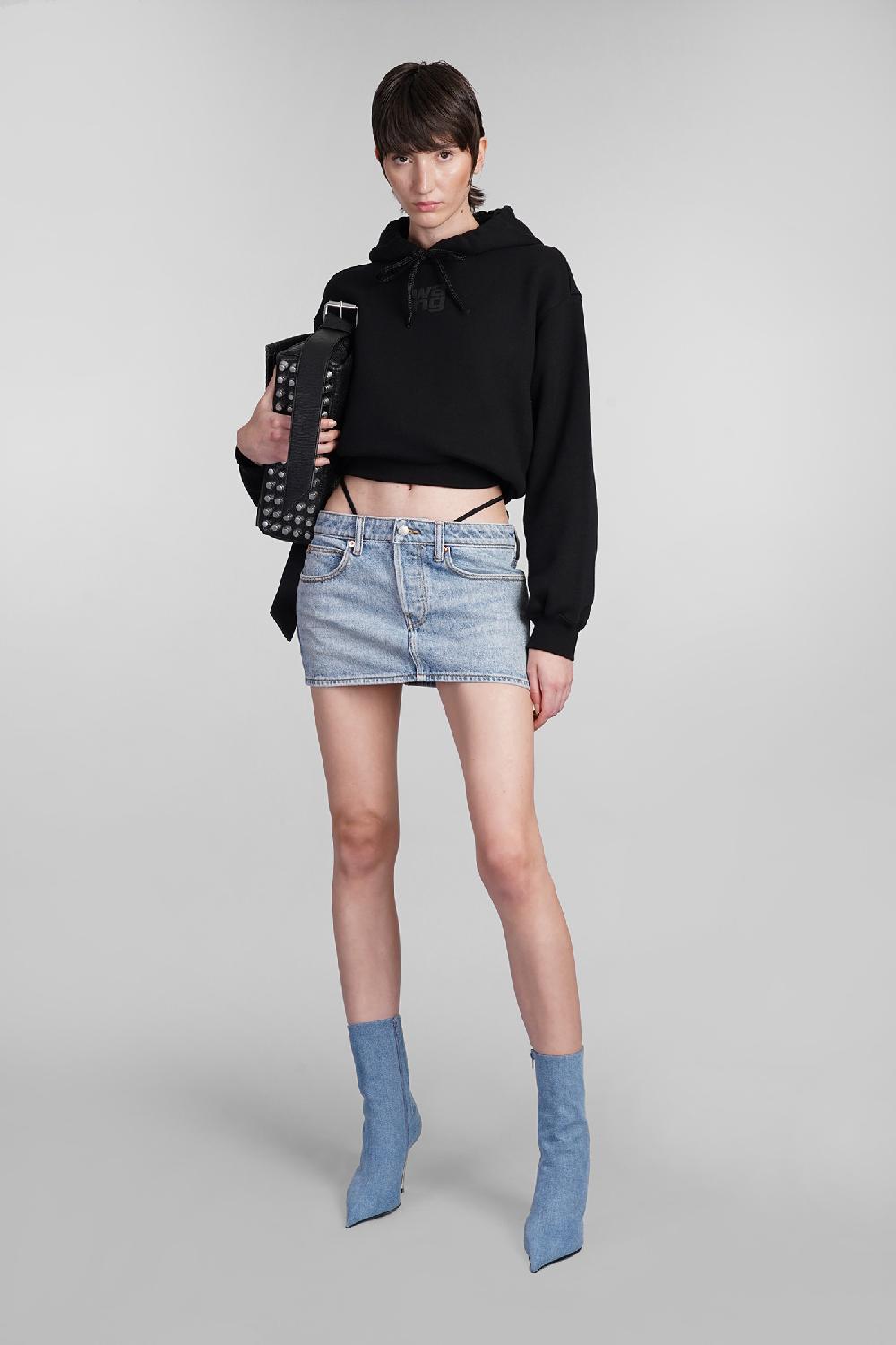 Deliberti Alexander Wang Gonna in cotone blu cod. 401874 - Deliberti The Luxury Shopping Acquista Ora