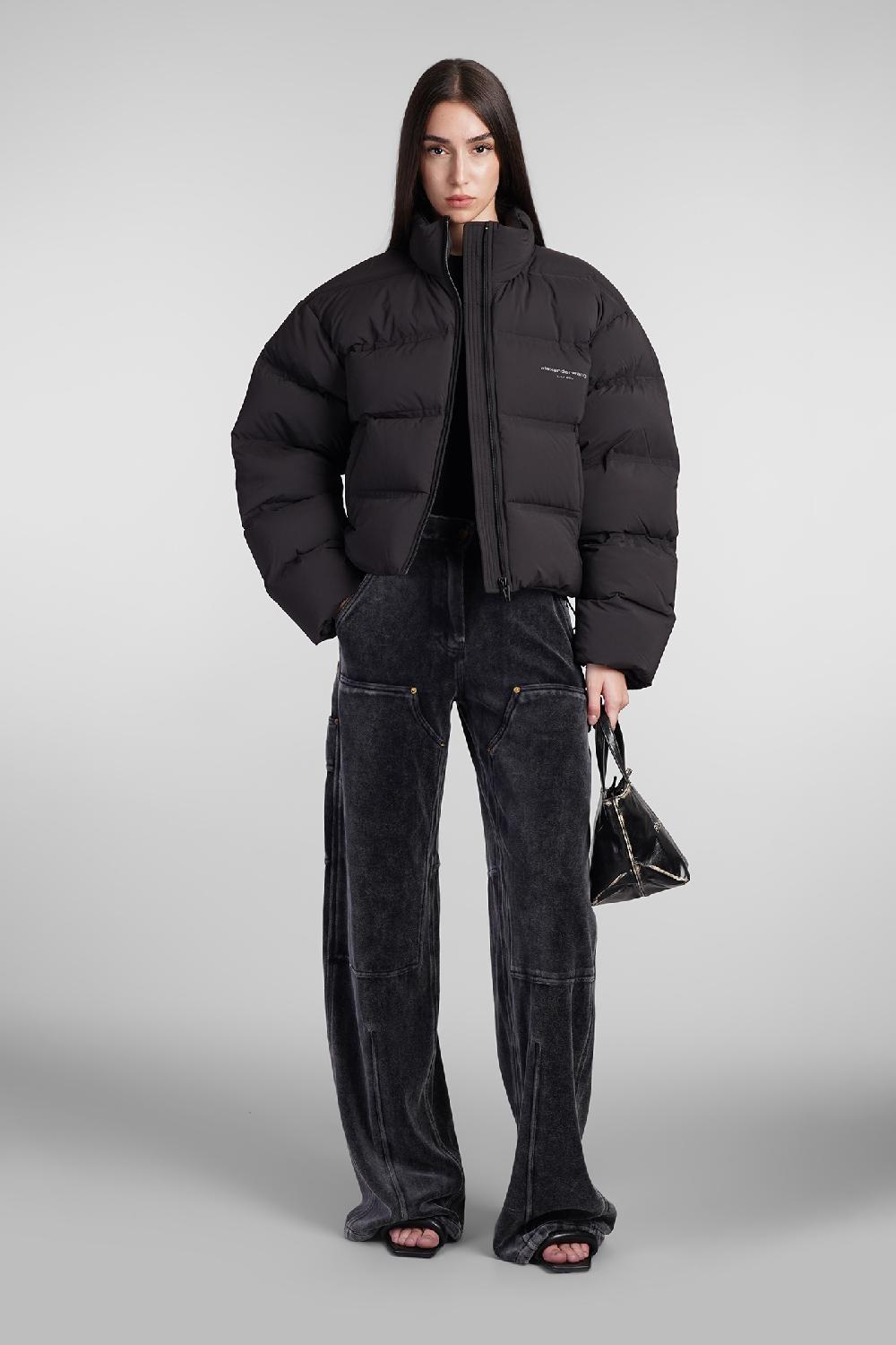 Deliberti Alexander Wang Pantalone in cotone nero cod. 408654 - Deliberti The Luxury Shopping Prezzo Ridotto