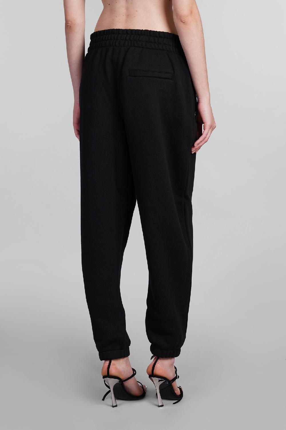 Deliberti Alexander Wang Pantalone in cotone nero cod. 401756 - Deliberti The Luxury Shopping Sottocosto