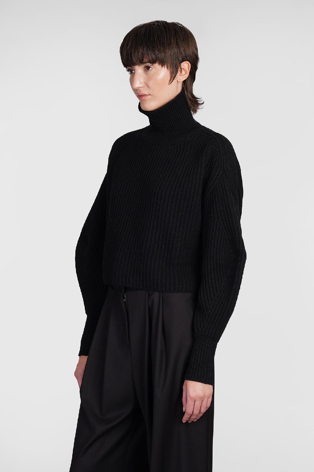 Deliberti Andreadamo Maglia in lana nera cod. 406587 - Deliberti The Luxury Shopping Online