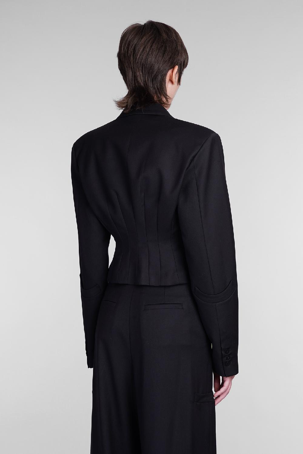 Deliberti Andreadamo Blazer in poliestere nero cod. 405559 - Deliberti The Luxury Shopping Saldi