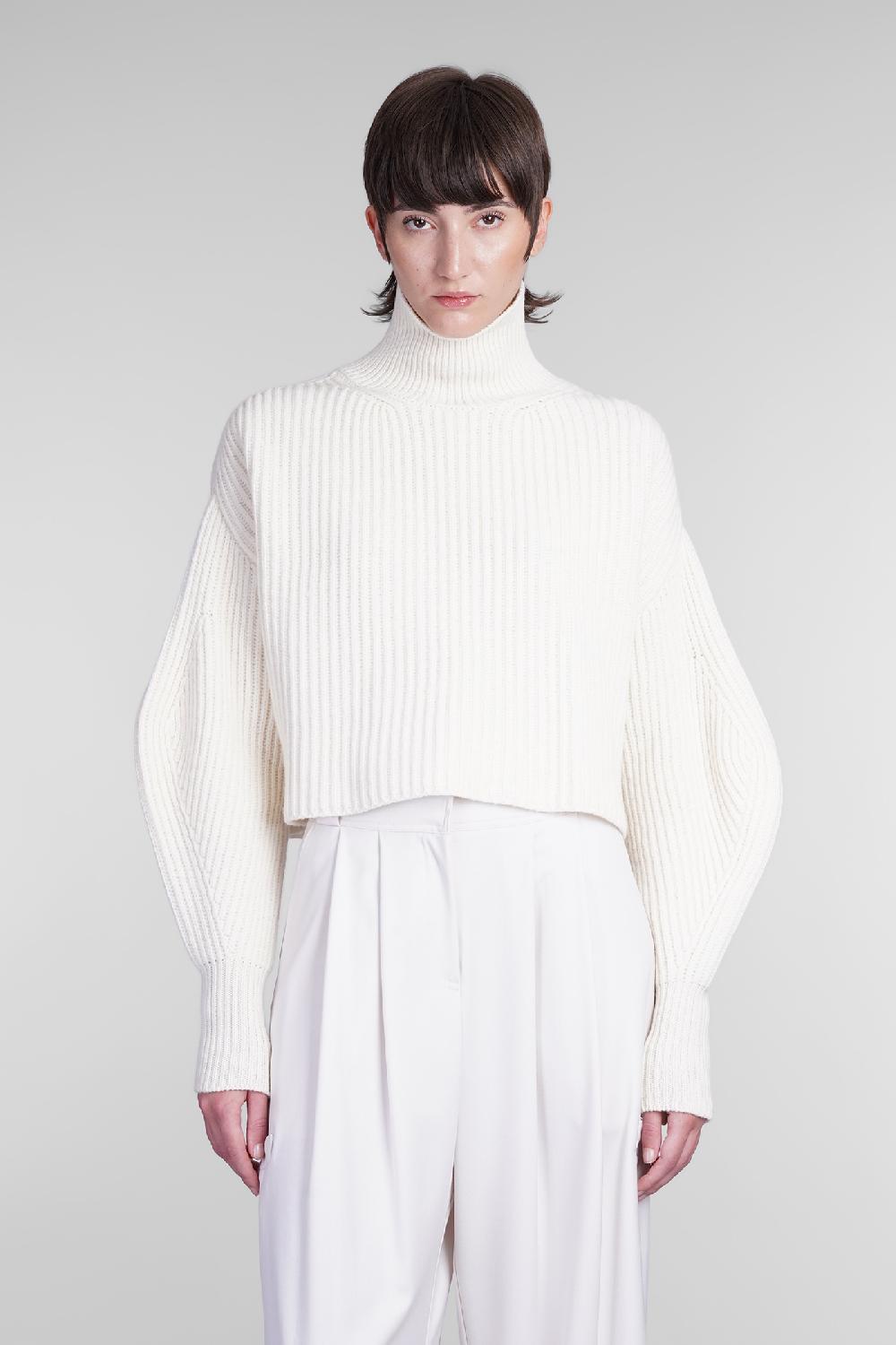 Deliberti Andreadamo Maglia in lana beige cod. 404407 - Deliberti The Luxury Shopping