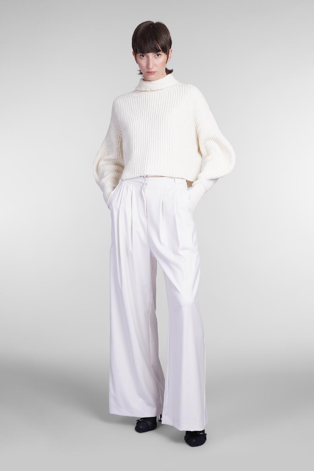 Deliberti Andreadamo Maglia in lana beige cod. 404407 - Deliberti The Luxury Shopping Offerte