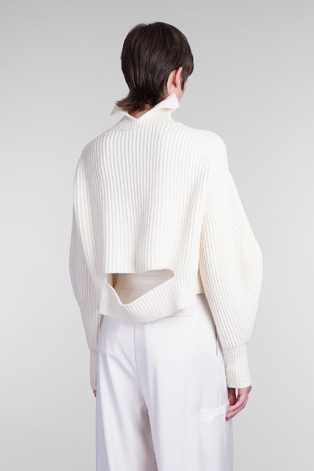 Deliberti Andreadamo Maglia in lana beige cod. 404407 - Deliberti The Luxury Shopping Offerte