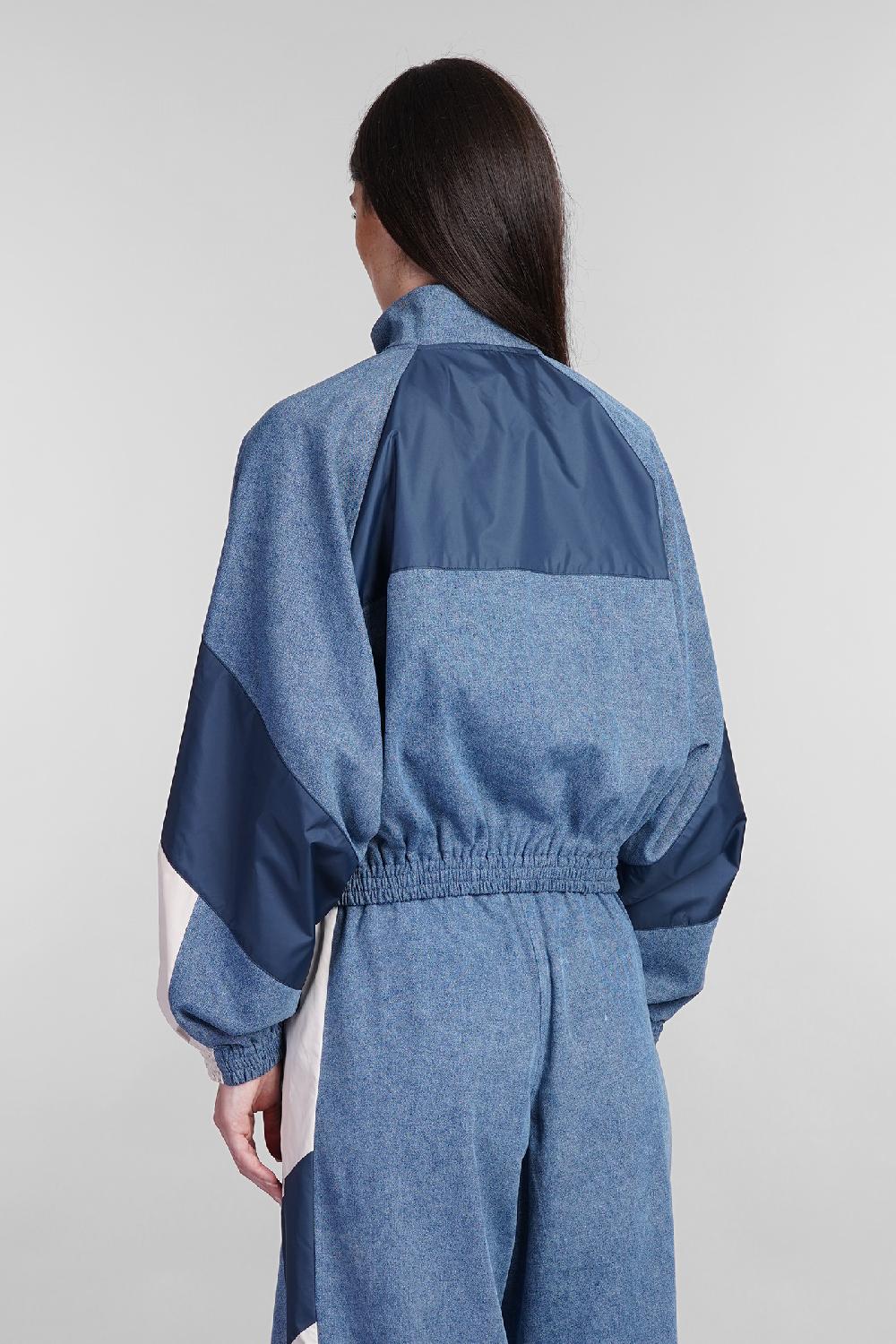 Deliberti Amiri Giacca casual in nylon blu cod. 405354 - Deliberti The Luxury Shopping Vendite Flash