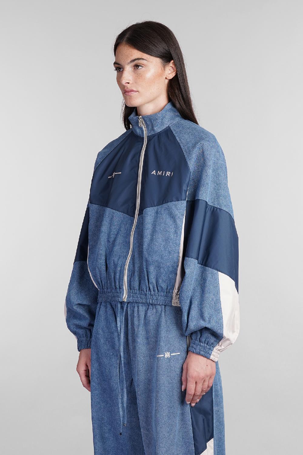 Deliberti Amiri Giacca casual in nylon blu cod. 405354 - Deliberti The Luxury Shopping Vendite Flash