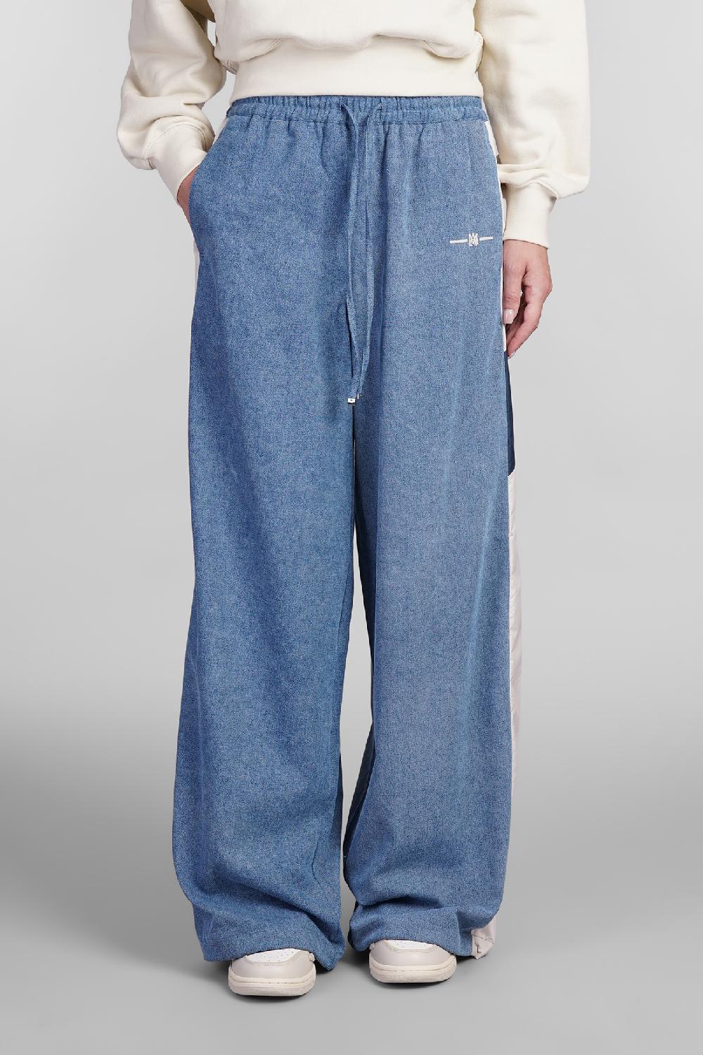 Deliberti Amiri Pantalone in nylon blu cod. 405356 - Deliberti The Luxury Shopping