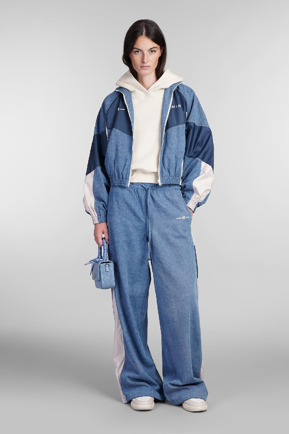 Deliberti Amiri Pantalone in nylon blu cod. 405356 - Deliberti The Luxury Shopping In Saldo