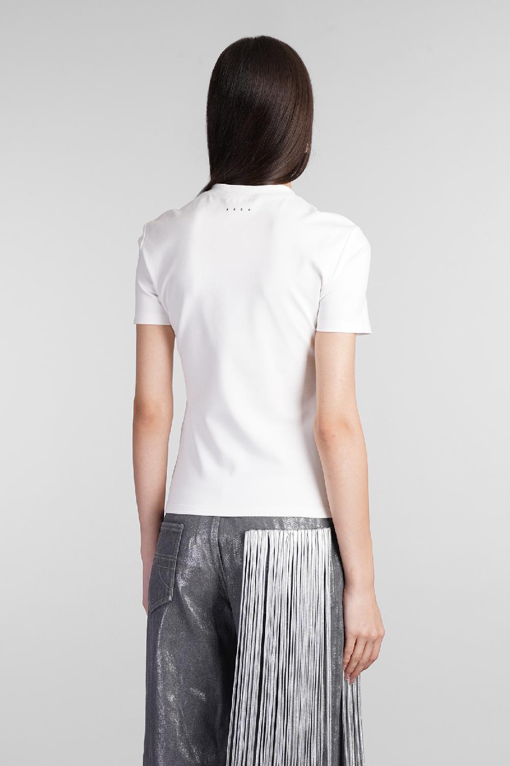 Deliberti Area T-shirt in viscosa bianca cod. 409261 - Deliberti The Luxury Shopping Soddisfazione Garantita