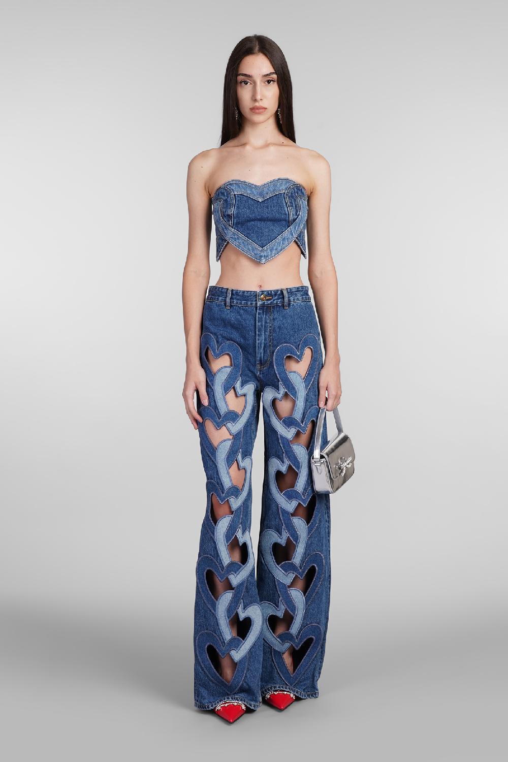 Deliberti Area Jeans in cotone blu cod. 406961 - Deliberti The Luxury Shopping Promozione Limitata