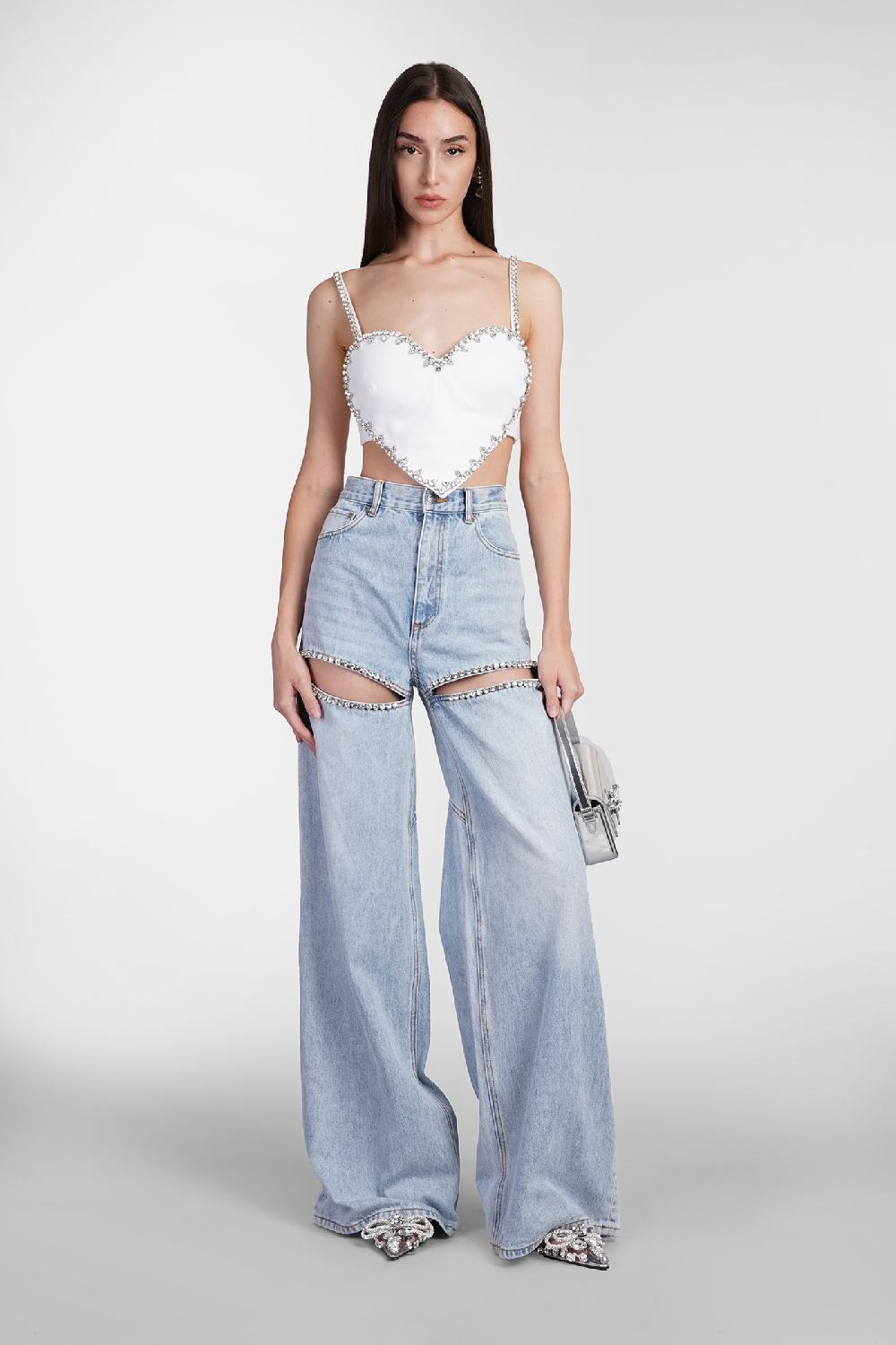 Deliberti Area Jeans in denim celeste cod. 406968 - Deliberti The Luxury Shopping Fino Al -60%