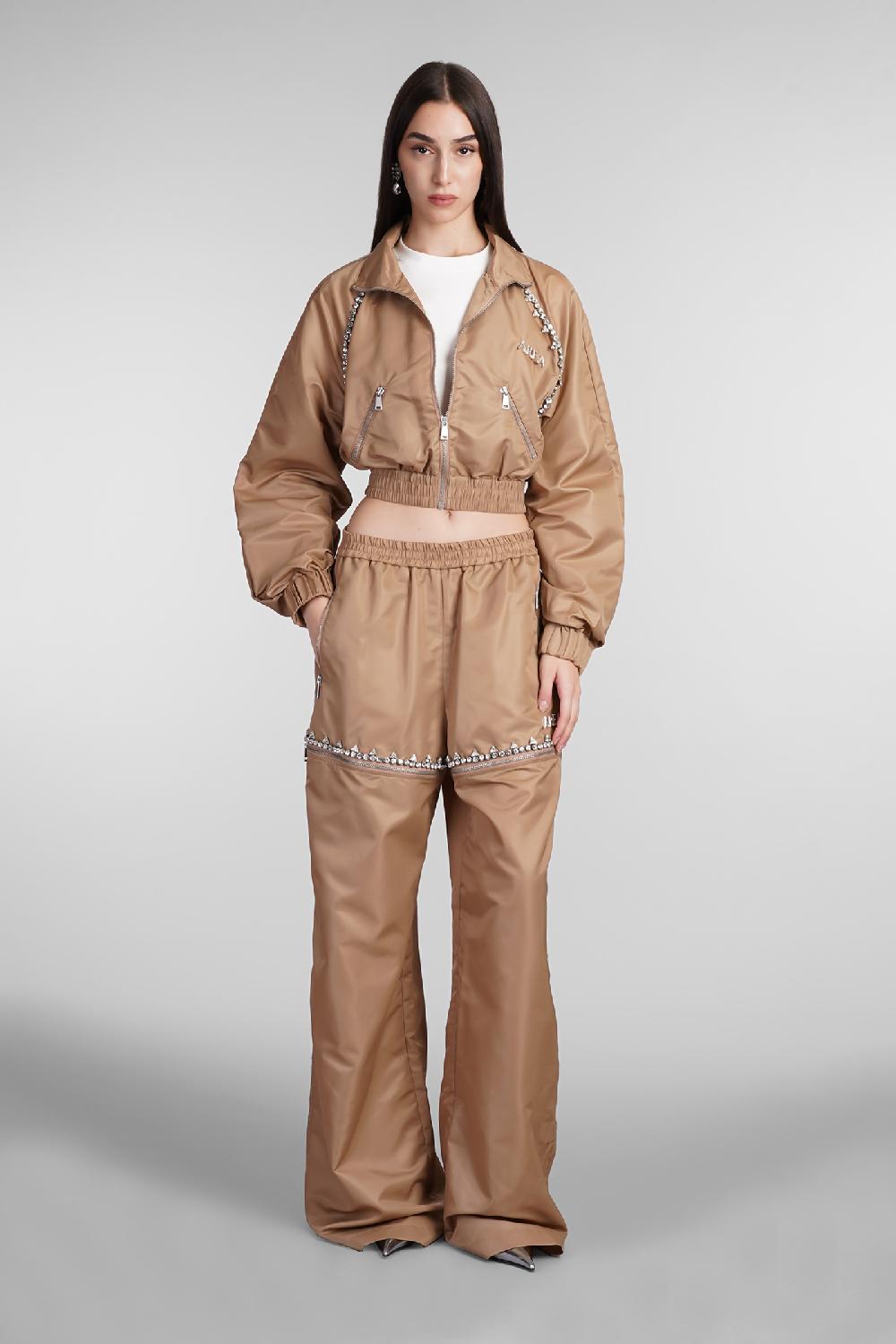 Deliberti Area Giacca casual in nylon beige cod. 409265 - Deliberti The Luxury Shopping Novità