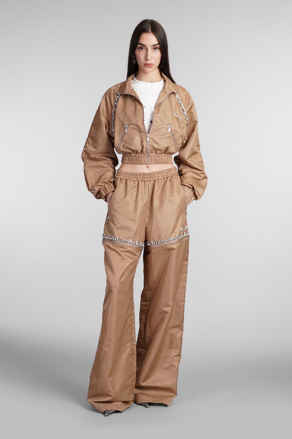 Deliberti Area Pantalone in nylon beige cod. 409266 - Deliberti The Luxury Shopping Presa