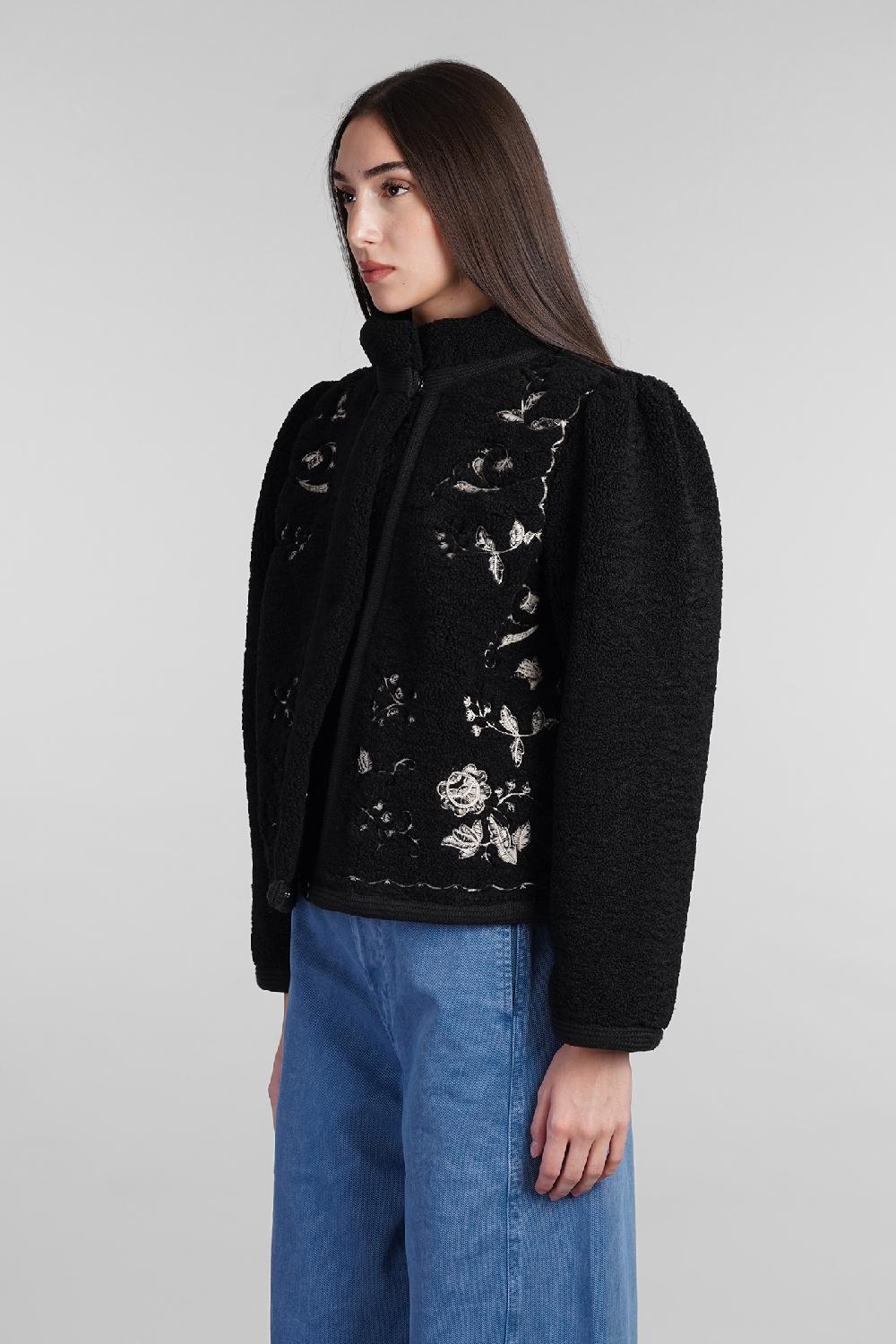 Deliberti Antik Batik Giacca casual saliba in poliestere nero cod. 406696 - Deliberti The Luxury Shopping Sconto