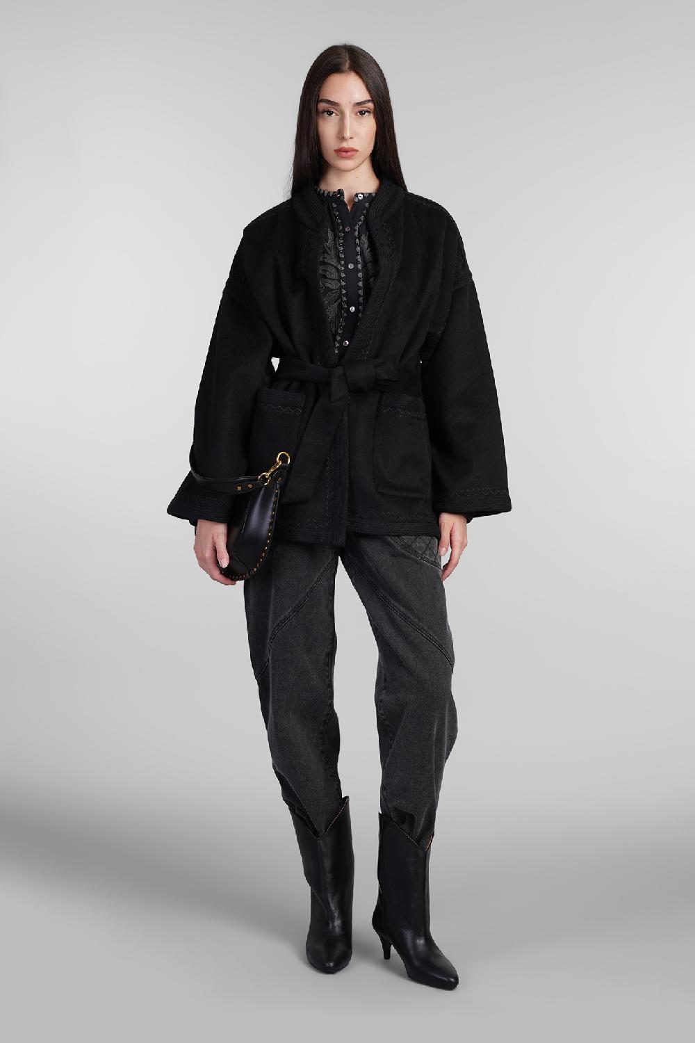 Deliberti Antik Batik Giacca casual william in lana nera cod. 406708 - Deliberti The Luxury Shopping Enormi sconti