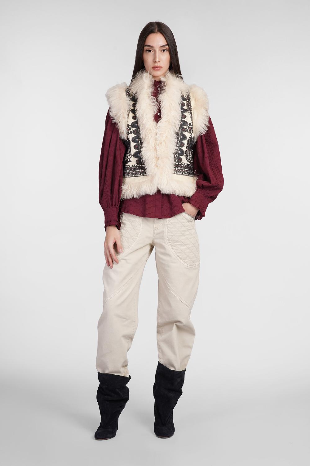 Deliberti Antik Batik Camicia yvette in cotone bordeaux cod. 406698 - Deliberti The Luxury Shopping Offerte