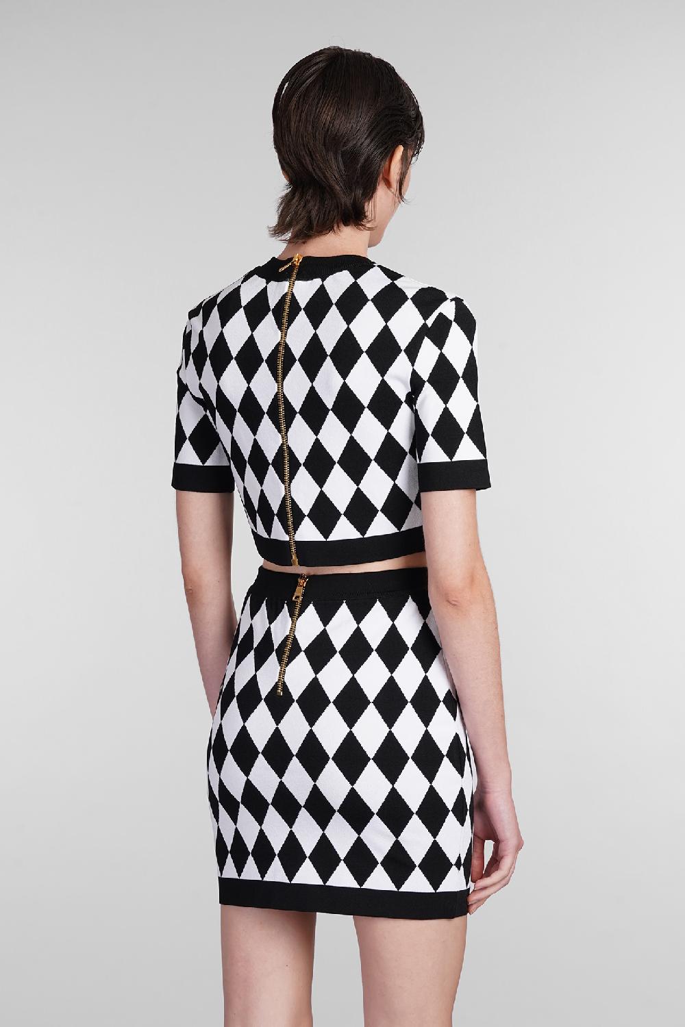 Deliberti Balmain Topwear in viscosa nera cod. 403030 - Deliberti The Luxury Shopping Spedizione Gratuita