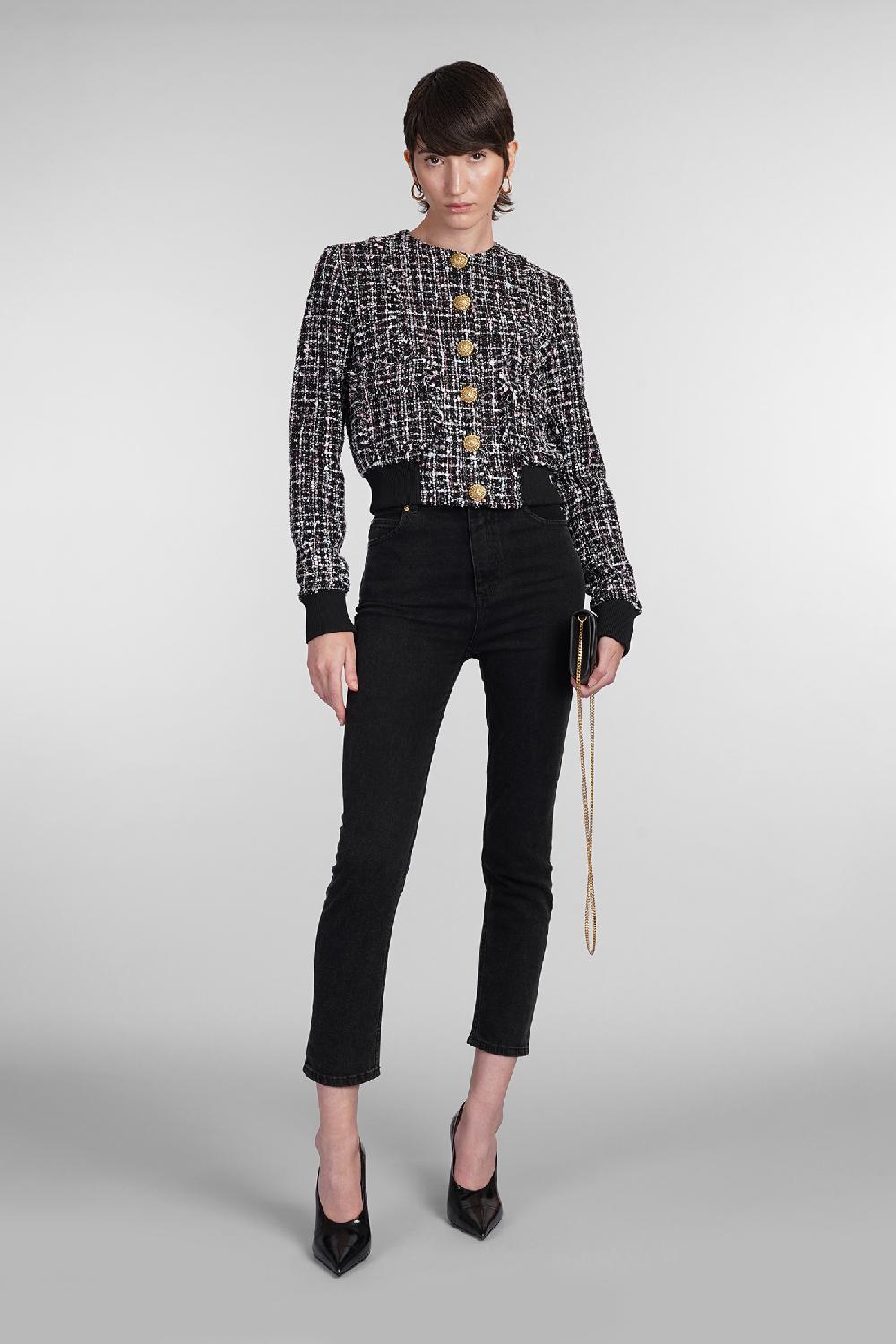 Deliberti Balmain Jeans in cotone nero cod. 403036 - Deliberti The Luxury Shopping Acquista Ora