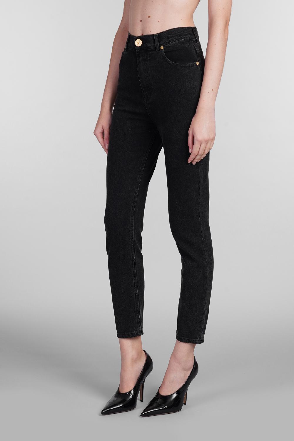 Deliberti Balmain Jeans in cotone nero cod. 403036 - Deliberti The Luxury Shopping Acquista Ora