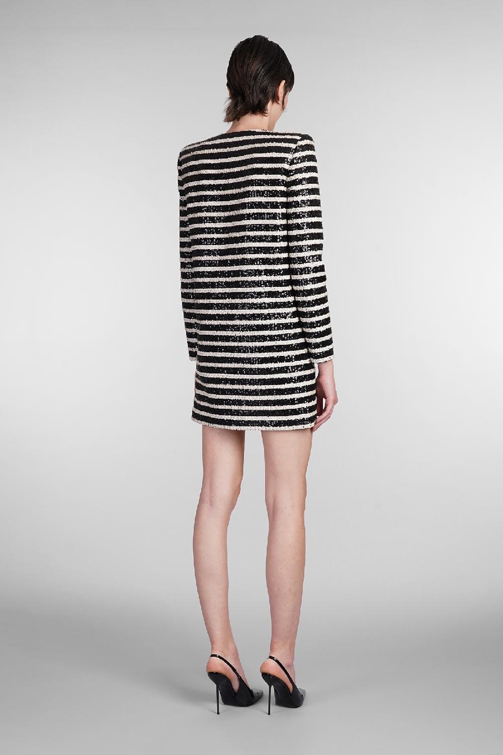 Deliberti Balmain Abito in poliestere nero cod. 403040 - Deliberti The Luxury Shopping Shopping Online