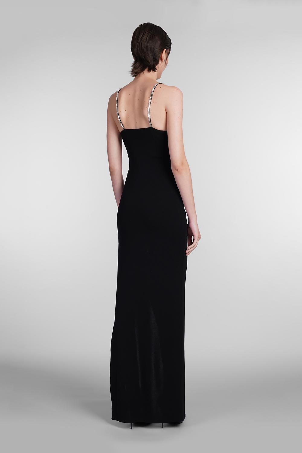 Deliberti Balmain Abito in viscosa nera cod. 403041 - Deliberti The Luxury Shopping Affare Del Giorno