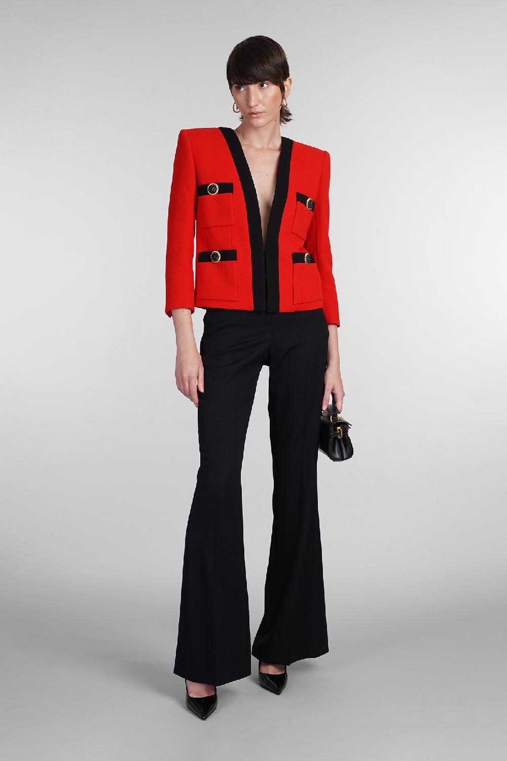 Deliberti Balmain Blazer in lana rossa cod. 403044 - Deliberti The Luxury Shopping Convenienza