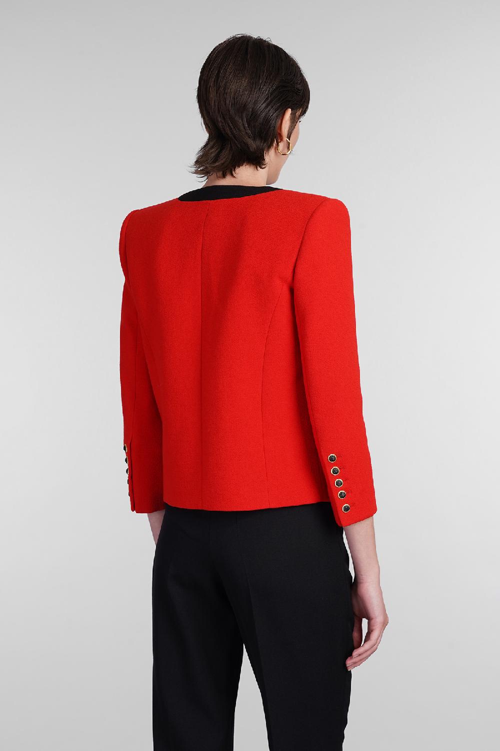 Deliberti Balmain Blazer in lana rossa cod. 403044 - Deliberti The Luxury Shopping Convenienza