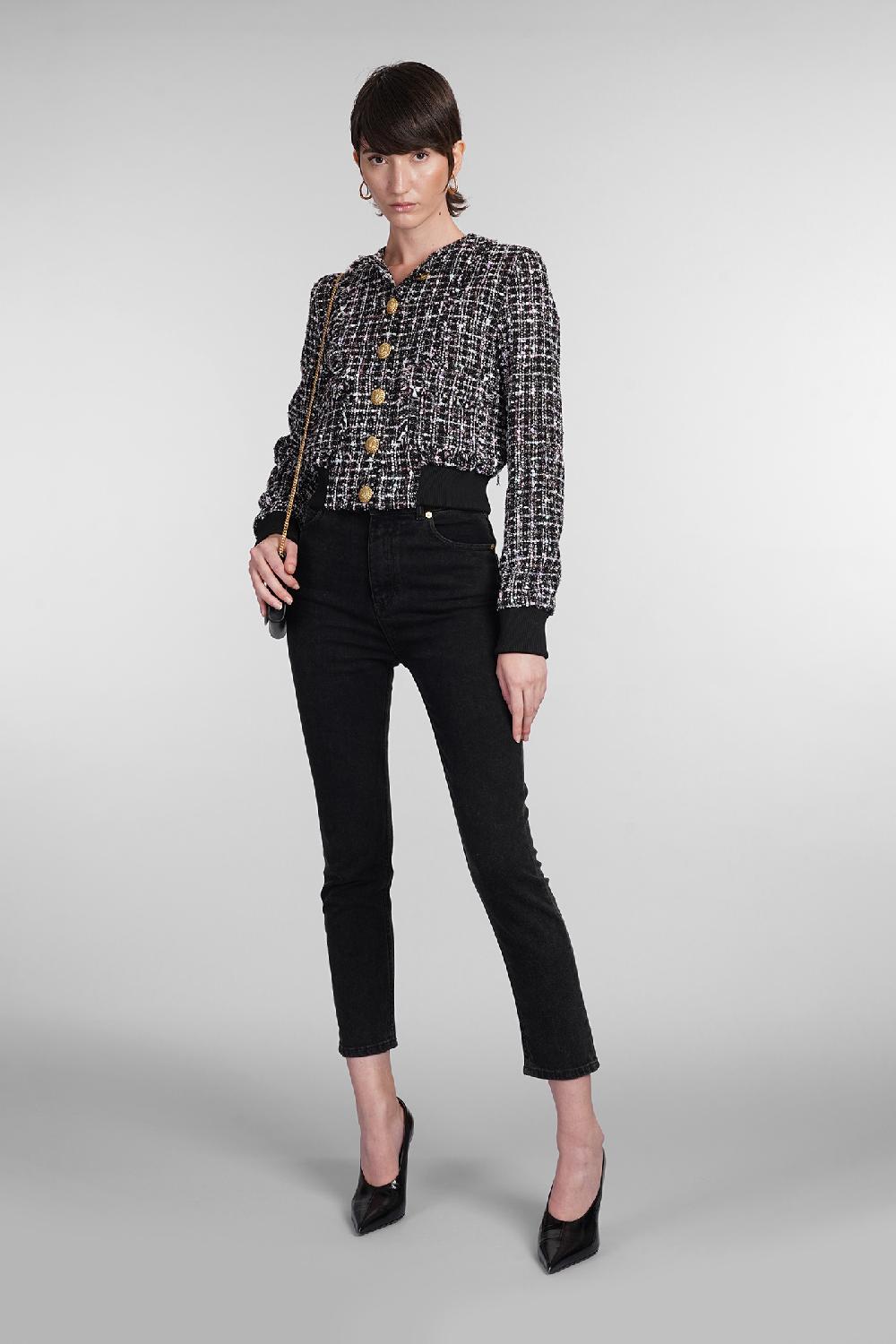 Deliberti Balmain Giacca casual in poliestere nero cod. 403045 - Deliberti The Luxury Shopping Novità