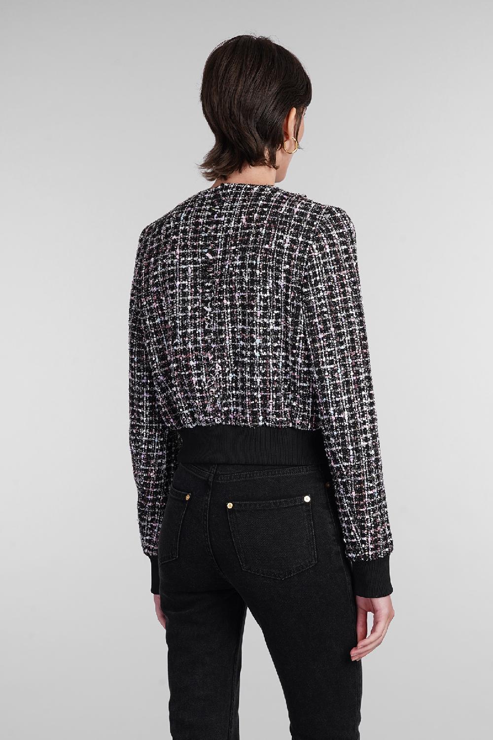 Deliberti Balmain Giacca casual in poliestere nero cod. 403045 - Deliberti The Luxury Shopping Novità