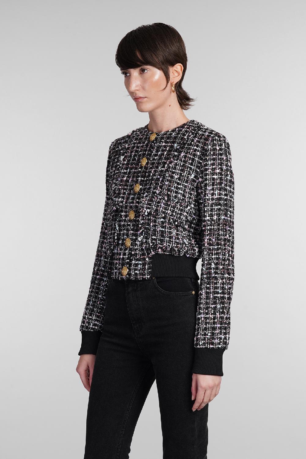Deliberti Balmain Giacca casual in poliestere nero cod. 403045 - Deliberti The Luxury Shopping Novità